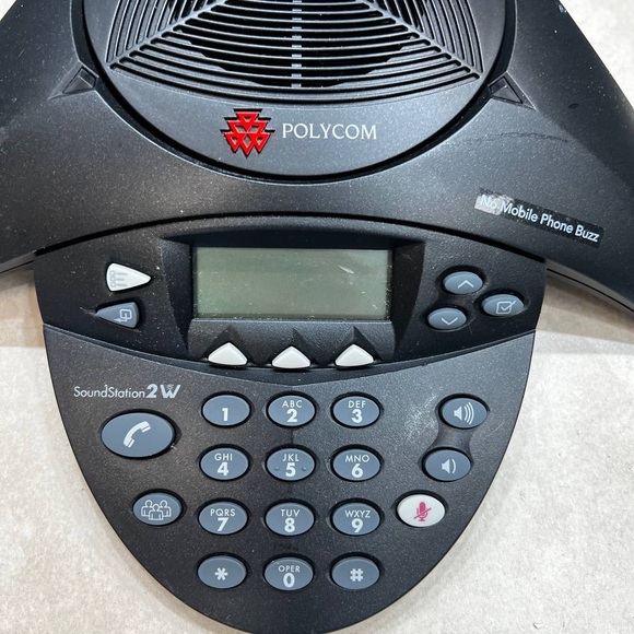 Polycom SoundStation 2W 1.9GHz DECT 6.0 Wireless Conference Phone 2201-67800-160 - Picture 9 of 9